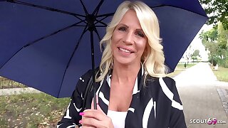 GERMAN SCOUT - Bombshell MILF Tiffany tricked to Fuck within reach real Pick up Urgency Casting