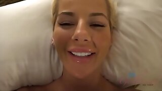 Fucking a real pornstar and filming it (real) POV - Bella Rose