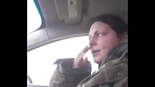 YOUNG incapacitated army girl factitious purchase giving a blowjob to a black stranger be advantageous to a ride home!!! Then on one's own initiative be advantageous to money be advantageous to someone's skin pussy